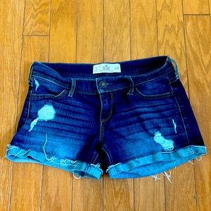 Hollister Jean distressed shorts